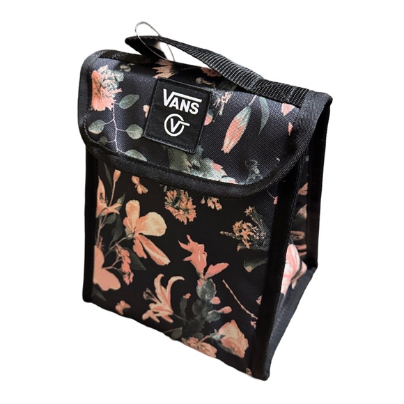 VANS Midday Floral Black Lunch Sack - Picture 4 of 7